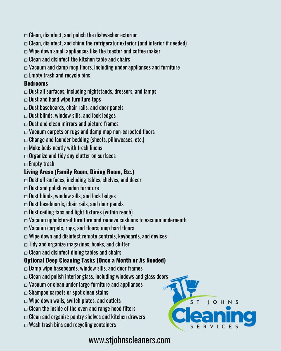 MastodonMoving's tweet photo. New Home? 🌟 Transform Your Home with This Ultimate Weekly Cleaning Checklist! 🧹✨ https://t.co/UAr3DZnQgu #HomeCare #CleaningTips #ResidentialCleaners #OrganizedLiving #HomeCleaning https://t.co/vI69sp8HLG