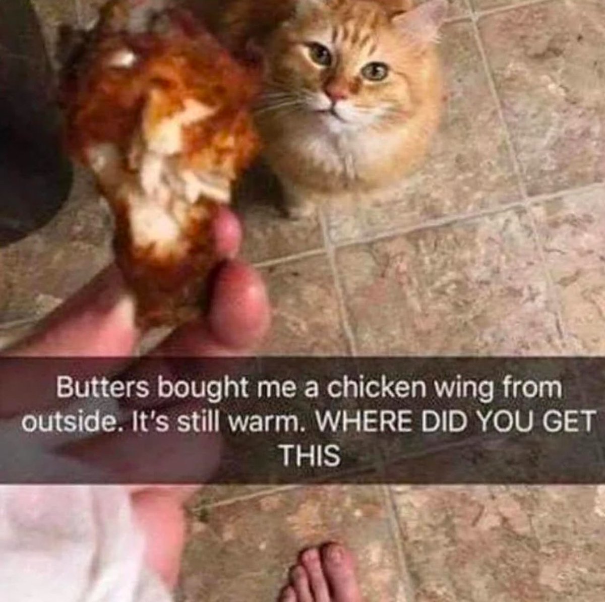 butters is a fearless hunter