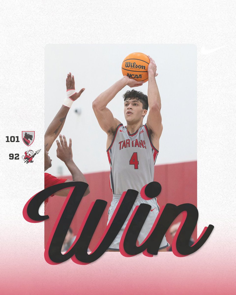 W❗️ JR Justin Allen drops 5️⃣0️⃣ to lead us to an OT win over Dickinson!

#TartanProud 🏀🔴⚫️