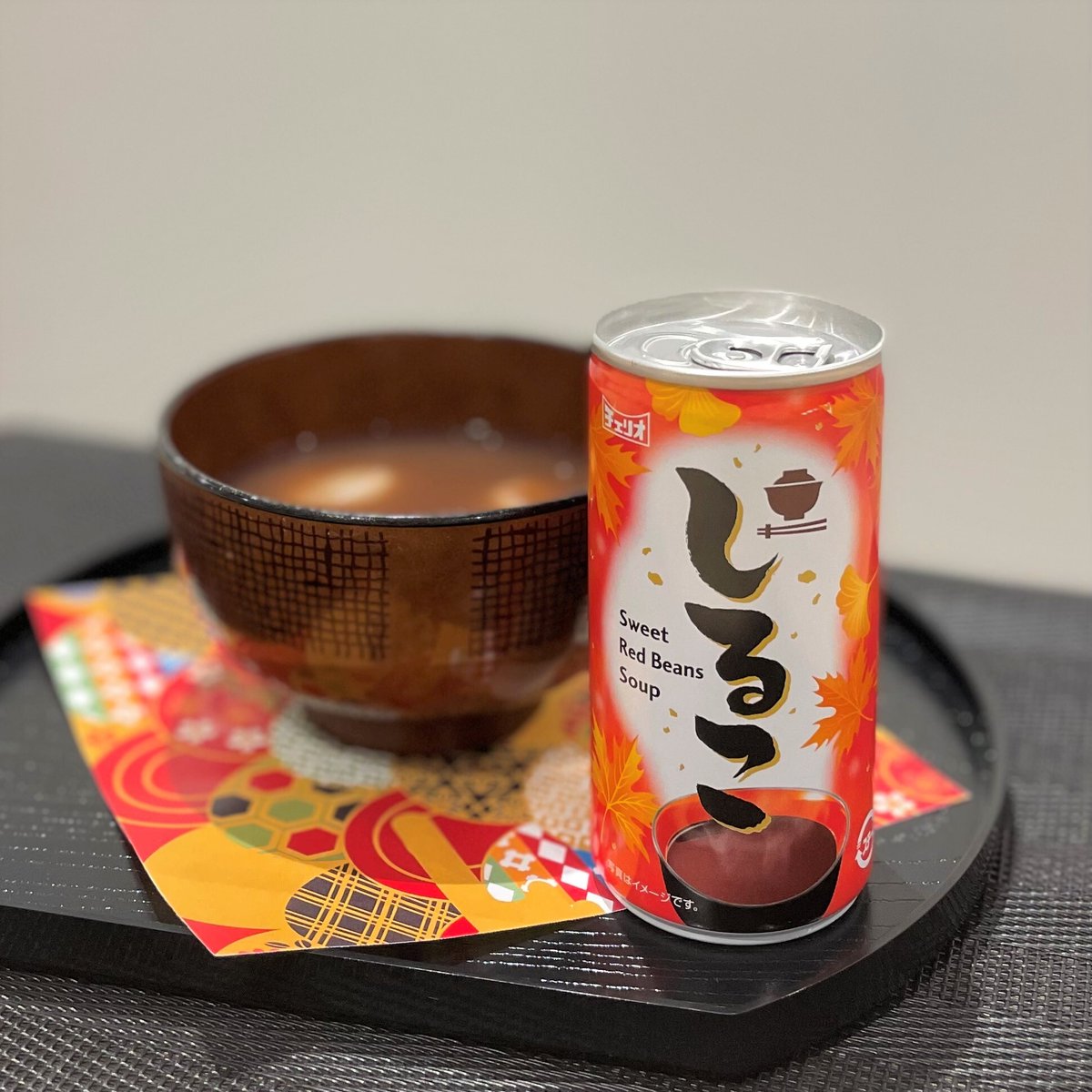 cheeriojp's tweet image. おはチェリオ～！
こしあん風のチェリオのしるこにお餅をインっ
おすすめですദ്ദി^._.^)

※チェリオのしるこにはお餅は入っておりません

#今日の朝チェリオ
#チェリオカフェ
#おしるこ