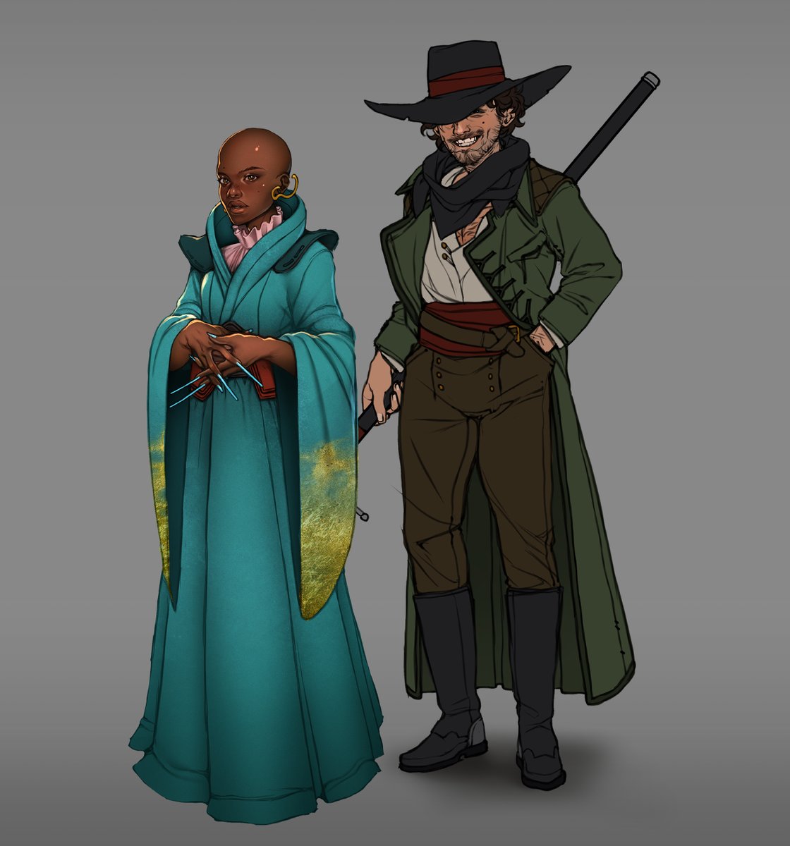 First drawing of the year! Starting off by adding Tuon to my WoT collection. Tried some new stuff with this one - I plan on doing a lot of experimenting with my process this year. #TwitterofTime #Wheeloftime #WoTspoilers #TheWheelOfTime #WoTbookspoilers