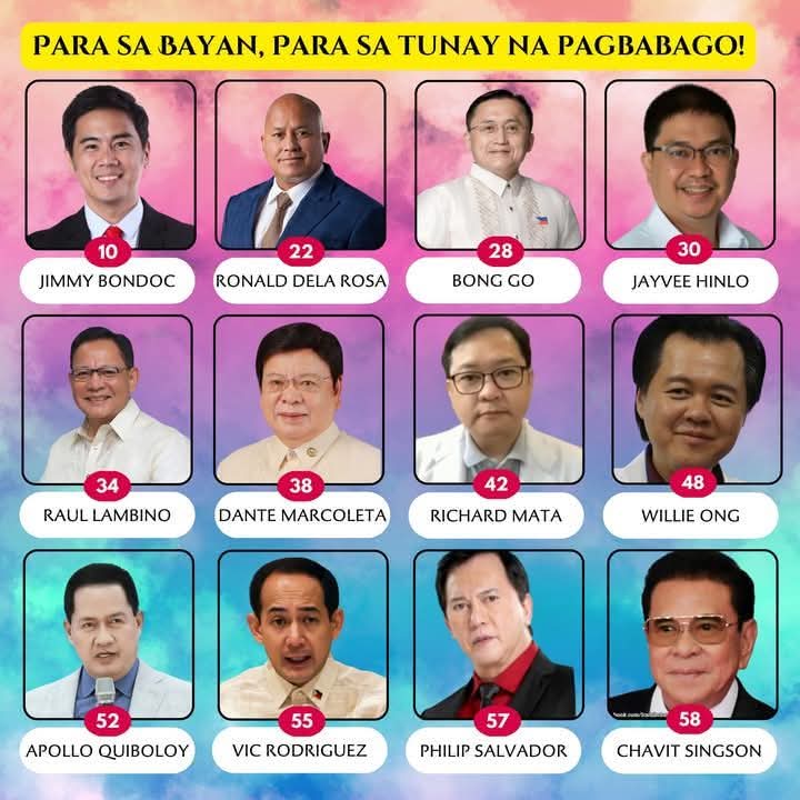 Vote straight for a change!!! 👊🏻

PARA SA BAYAN, PARA SA TUNAY NA PAGBABAGO! 🇵🇭

#PDPLABAN 
#DU30