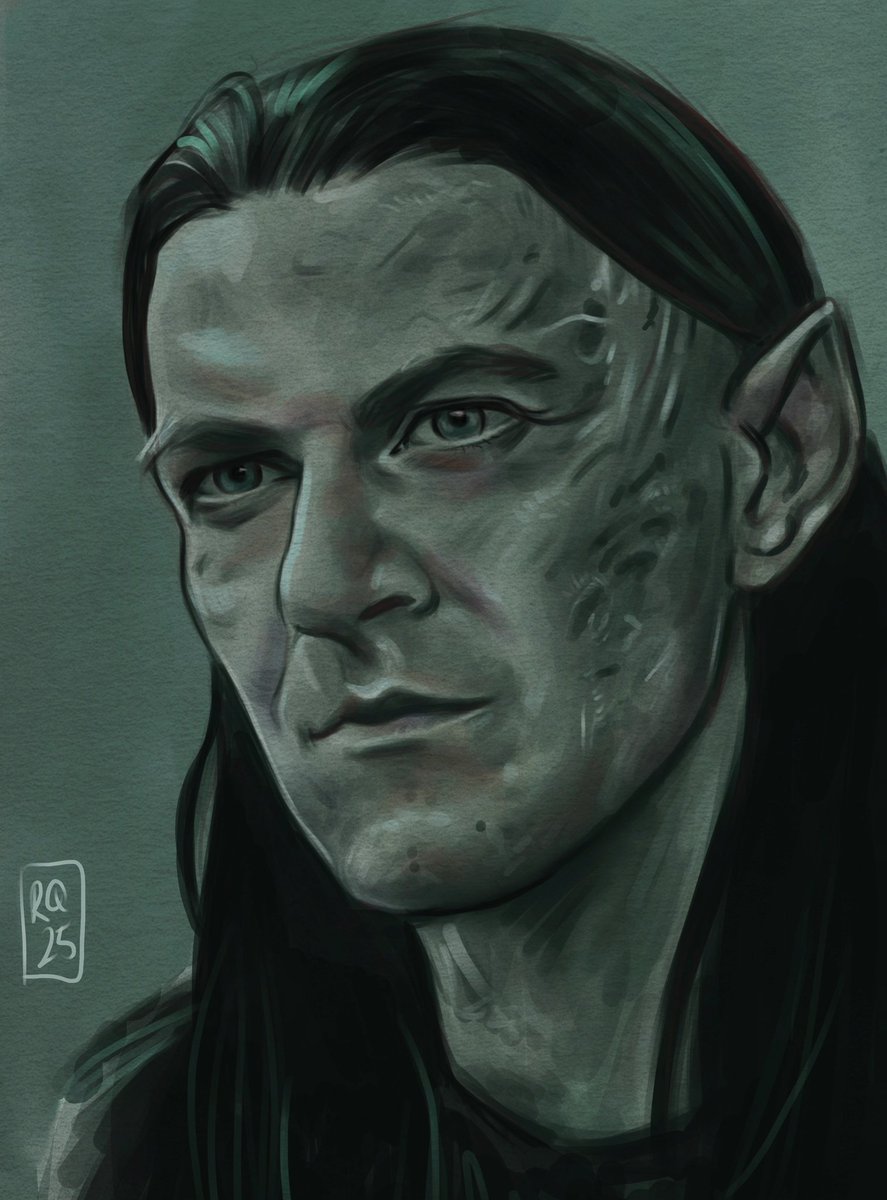 First Adar of 2025 🥳

#trop #TheRingsOfPower #adar #samhazeldine #speedpaint