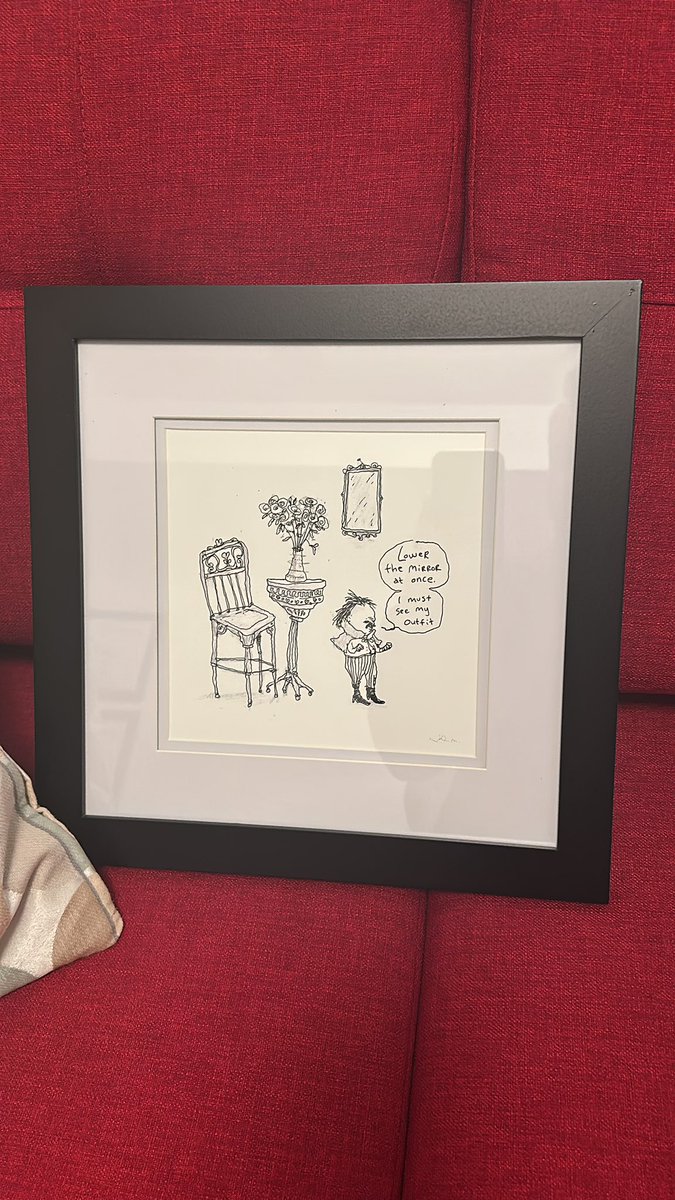 95Boost's tweet photo. Another framed @pants piece waiting to be hung. Mg favourite yet. https://t.co/jyQgUMUUuP