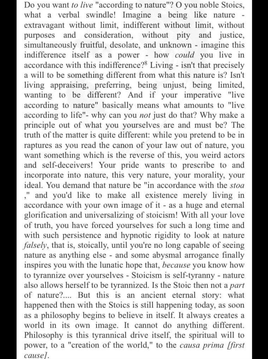 zarathustra5150's tweet image. Nietzsche torches the Stoics 🔥🔥🔥