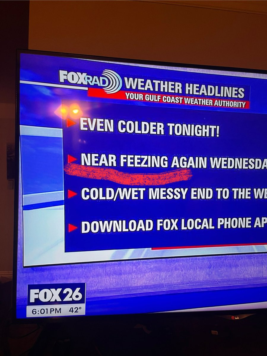Izziesanchez1's tweet photo. @FOX26Houston  @JohnDawsonFox26  who’s checking for grammar @FOX26Houston 🤣🤣🤣 https://t.co/Wy2gFgbPGW
