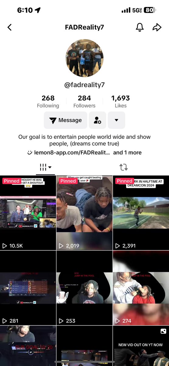 FADReality7's tweet image. check us out on ALL PLATFORMS !!! we lit FR FR 💪🏾💪🏾💪🏾💪🏾💪🏾 #grindmode #2025 #ContentSupport #contentcreators #creators !!!! LOVE YALL FAD ON TOP ALL 2025 !!!