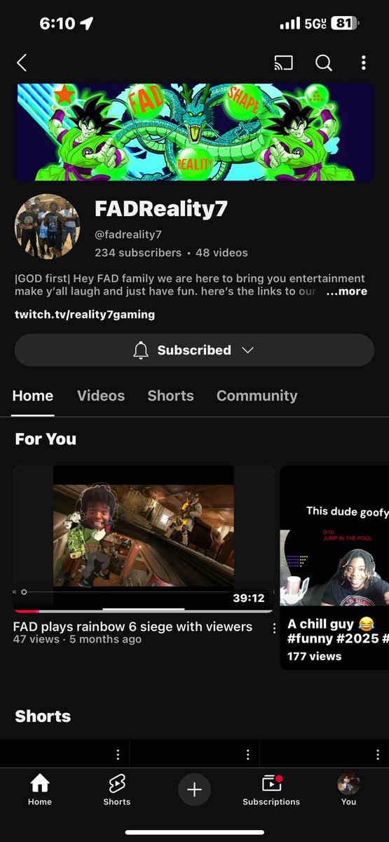 FADReality7's tweet image. check us out on ALL PLATFORMS !!! we lit FR FR 💪🏾💪🏾💪🏾💪🏾💪🏾 #grindmode #2025 #ContentSupport #contentcreators #creators !!!! LOVE YALL FAD ON TOP ALL 2025 !!!