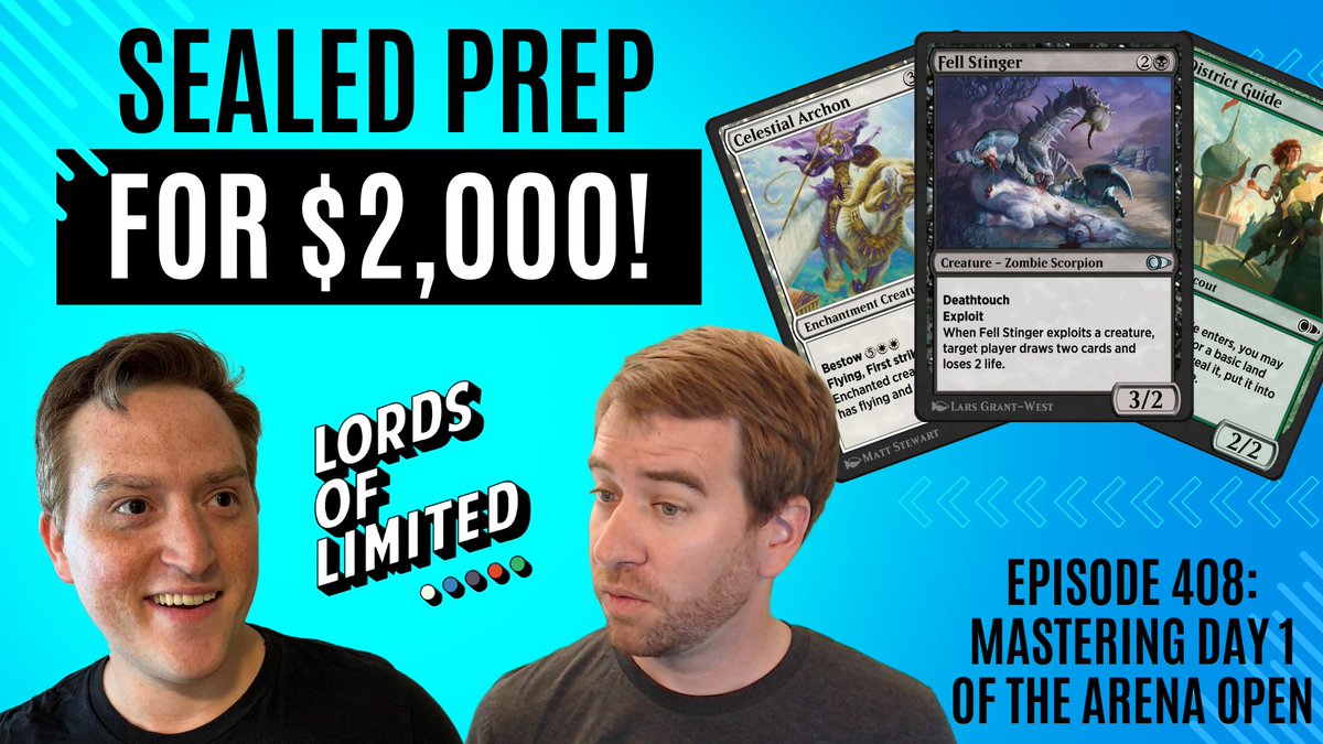 The Sealed Queues for Pioneer Masters are GONE but have no fear...

We have all the intel on PIO Sealed for the Arena Open!

---&gt;youtu.be/UOrmRRCq1ZM