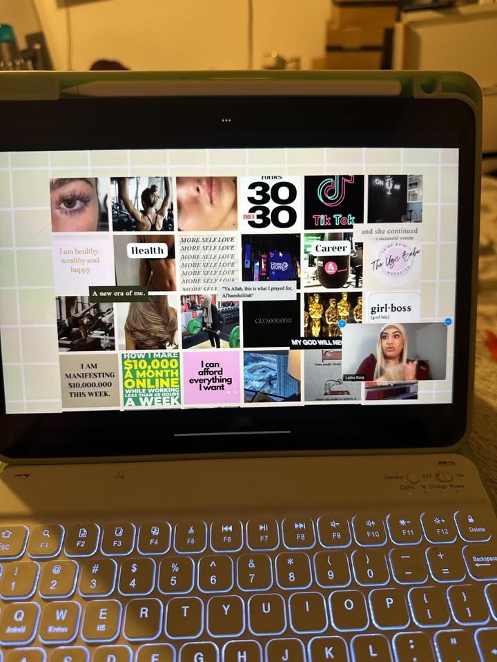 TixCreates's tweet photo. ✨ Loved this vision boarding session yesterday! 

I’ve never made a vision board before but feeling so inspired now! 😃 2025 Let’s go! 

#theugcbabe #digilearning #2025visionboard https://t.co/TUbeSoctR2