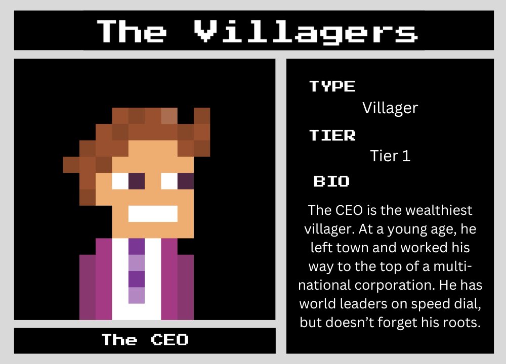 INTRODUCING... "The CEO"