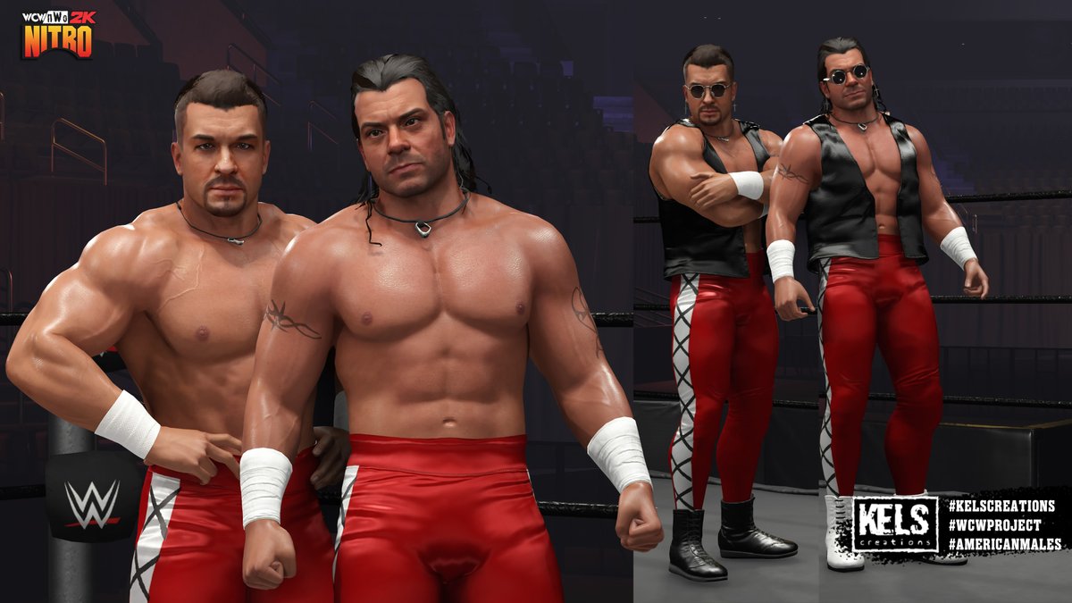 American males are coming to #WCWProject... 
Stay tuned, follow for updates if interested #WWE2K24