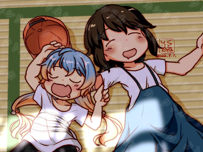 寝てるやつ…(フォルダ遡ってみるとやはり加古さんが多い) 
