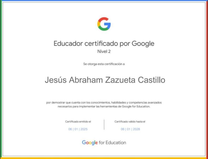 Seguimos recibiendo buenas noticias, en esta ocasión  felicitamos  Jesús Abraham Zazueta y a Javier Aguilar  que participaron también en nuestras sesiones de capacitación y han logrado ya su certificación, les deseamos muchos éxitos!  #gegprogram #GEGHispanoamerica