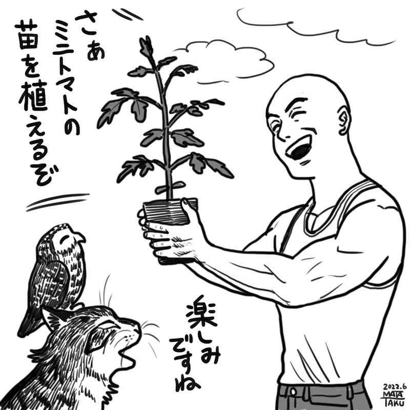 猫フク 家庭菜園 をpixivに投稿しました😄🐱🦉

https://t.co/WQgjKTox5h 
