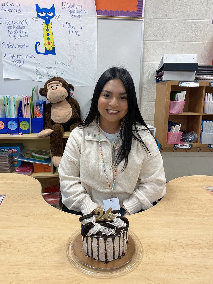 Cynthia Aguilar (@aguilardls) on Twitter photo Happy Belated Birthday <a href="/ysanchez15677/">Yisel Sanchez</a> ! ๐ฅณ
Better to celebrate late than to have a rushed celebration before Christmas break. ๐ Happy Belated Birthday <a href="/ysanchez15677/">Yisel Sanchez</a> ! ๐ฅณ
Better to celebrate late than to have a rushed celebration before Christmas break. ๐