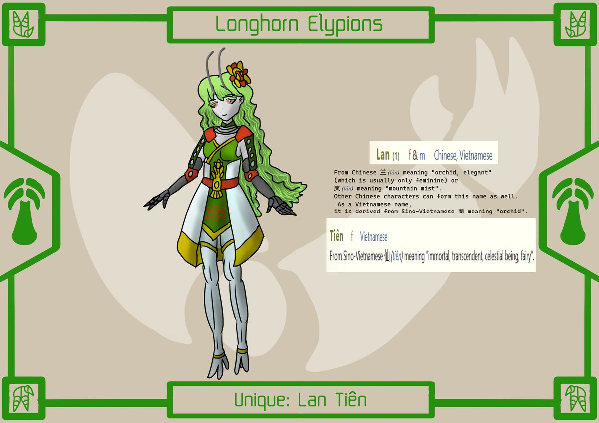 Diahborne's tweet photo. @caroffy Thank you for the opportunity. Hope you draw Lan Tien. https://t.co/UJ5GmyqV7C