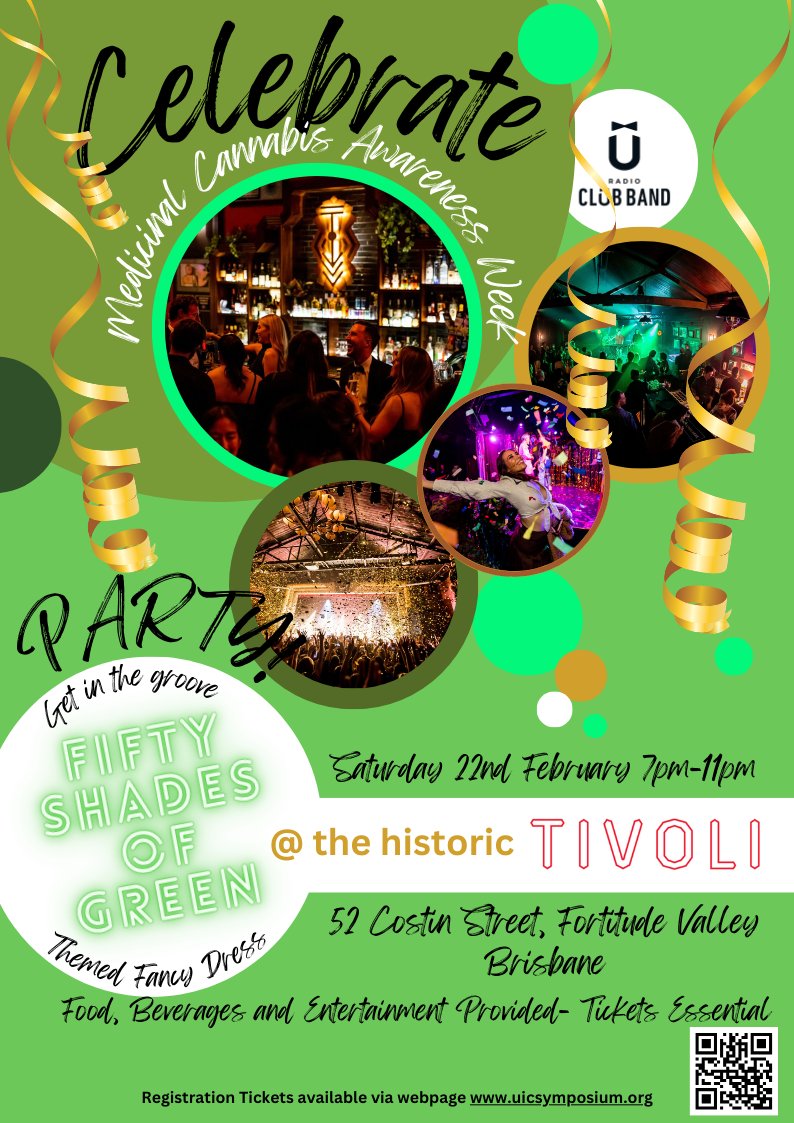 Ride for a Cause and UIC2025 Australian Medicinal Cannabis Symposium- supporting Veterans and First Responders. Thank you for your service!
Are you coming??