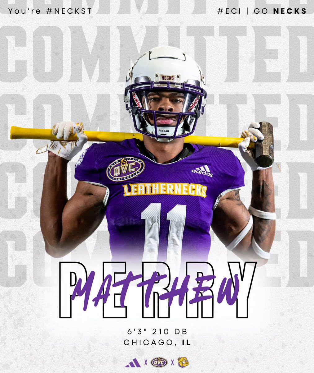 After a great visit with <a href="/CoachJoeDavis/">Joe Davis</a>  <a href="/Coach_CBonner/">Caleb Bonner</a> <a href="/CoachLFox/">Landon Fox</a> <a href="/CoachJCaraway/">Joshua Caraway</a>. I am glad to announce I my commitment to <a href="/WIUFootball/">Western Illinois Football</a>. I will be  continuing my academic and athletic career with the leathernecks.