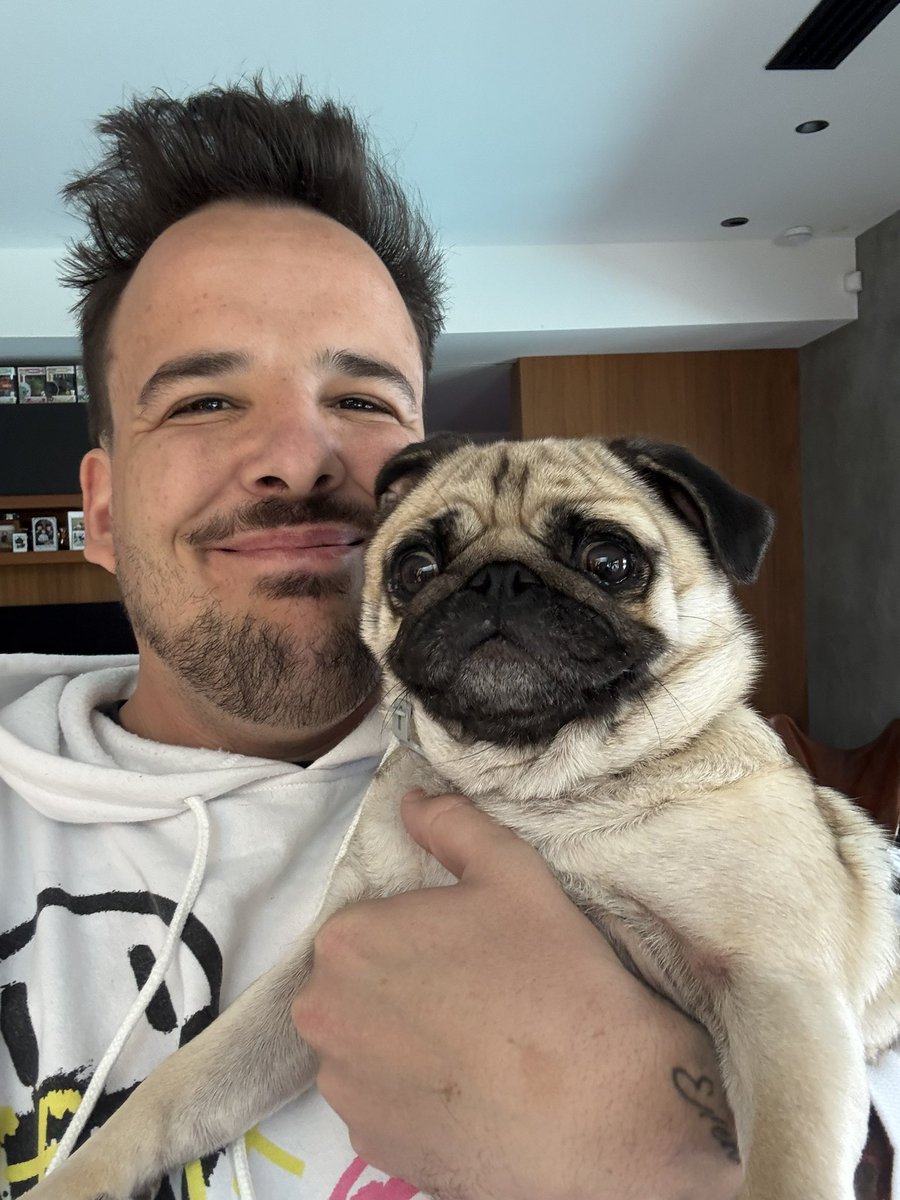 mully's tweet image. It’s my birfday love from me and milky xo