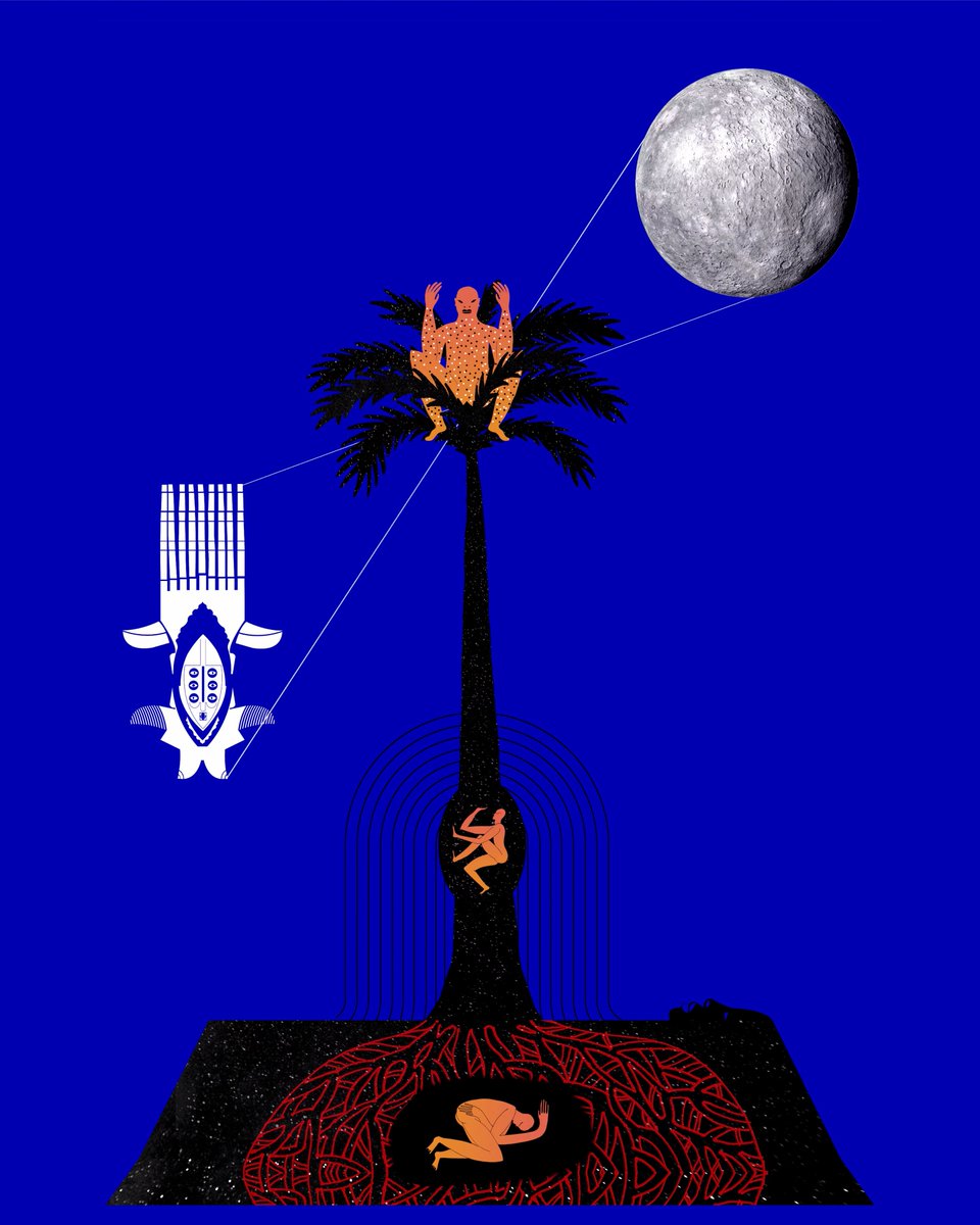In "Birth of the Night" francisco hernando fuentes zarate's Afro-indigenous ancestry and digital and manual techniques come together to stitch together vivid memories across time. 

See more: moyamagazine.com/content/the-bi…