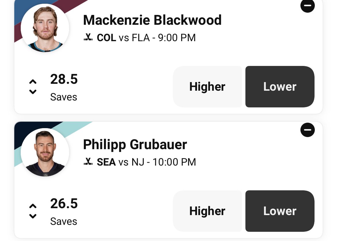 NHL BETS 01/06:

Trying to break the Twitter curse! 
51-18 since December 17th on goalies plays! Our discord has been eating lately

#NHLBets #GamblingX