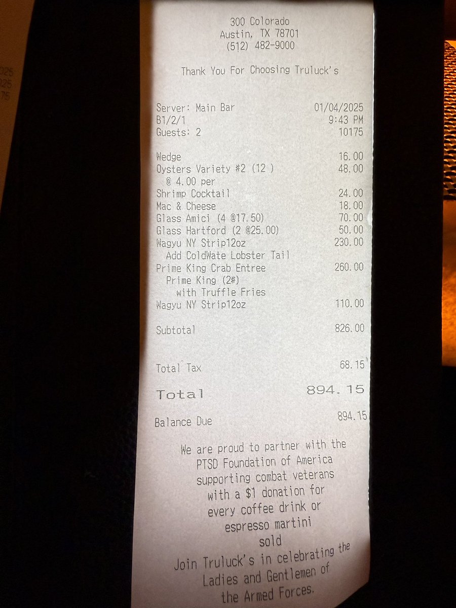 Ac7ionMann's tweet image. If anyone guesses the EXACT amount I tipped, I’ll give you that amount USD.

I’ll show receipt in 24 hours, must RT♻️ and be following so I can DM you.