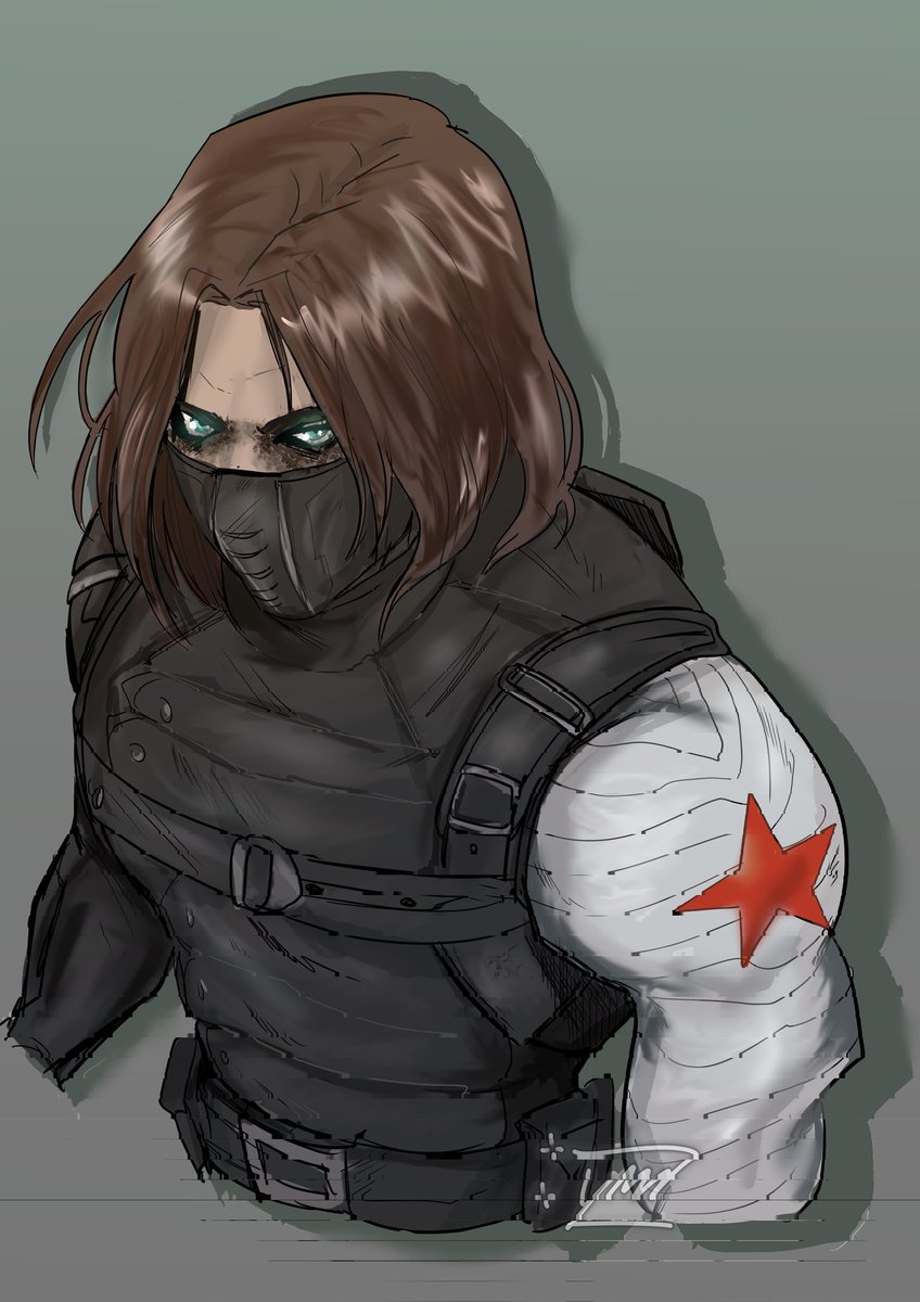 Yeet_man23's tweet photo. In those last days  Im back with the crush on him 🤙
.
.
.

#thewintersooldier #WinterSoldier #BuckyBarnes #marvel #digitalart #MarvelFanart https://t.co/amHrNuex31