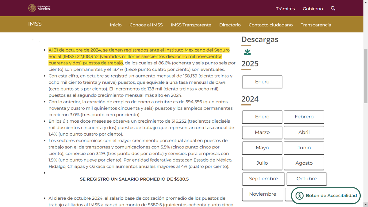 EnSuspensoMx's tweet photo. En diciembre de 2024, México registró la pérdida de 405,259 empleos formales, la peor caída en más de una década para este mes, según el último reporte del Instituto Mexicano del Seguro Social (IMSS).

Al 31 de octubre de 2024, se tenían registrados 22,618,942 empleos formales. https://t.co/RIMHp9ivOh