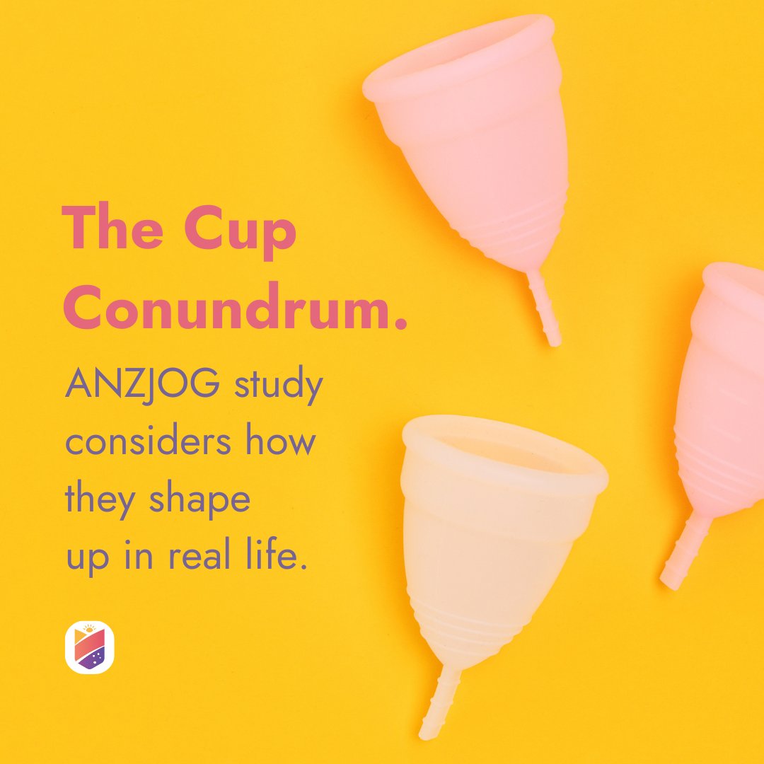 Menstrual cups can be a win for your wallet and for the planet, but they can come with a learning curve. A recent ANZJOG survey dives into young Australians' experiences with this eco-friendly alternative to pads or tampons. 

Learn more at: obgyn.onlinelibrary.wiley.com/doi/10.1111/aj…
