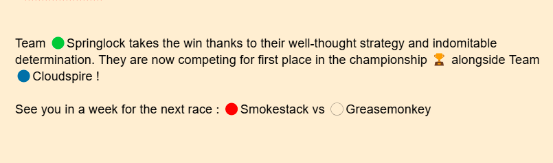 EarheartSteam's tweet photo. Congrats to Team 🍀Springlock⚙️ !
#steamsledding #springlock #cloudspire #smokestack #greasemonkey https://t.co/Brr9v6TJdx