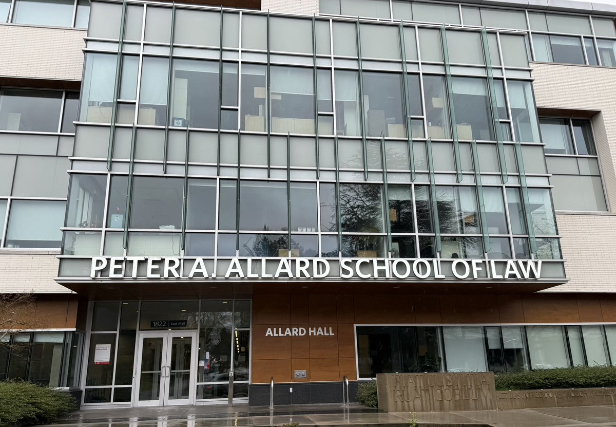 Joven Narwal, KC (@jovennarwal) on Twitter photo Today marks the beginning of my 12th year teaching White Collar Crime at the <a href="/AllardLaw/">Allard School of Law</a>, a course I had the privilege of creating over a decade ago. Designing and teaching this course has been one of the most fulfilling achievements of my career. Today marks the beginning of my 12th year teaching White Collar Crime at the <a href="/AllardLaw/">Allard School of Law</a>, a course I had the privilege of creating over a decade ago. Designing and teaching this course has been one of the most fulfilling achievements of my career.
