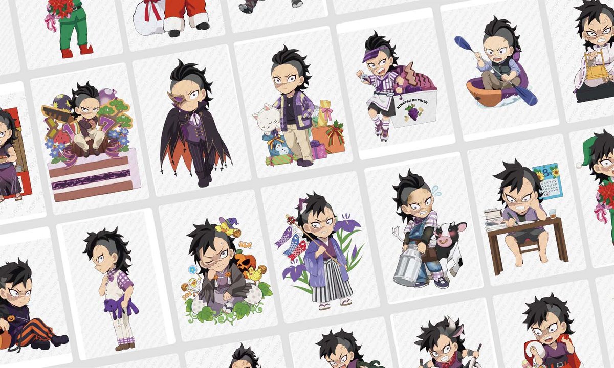 鬼滅の刃 ufotable ランチョンマット ポストカード 不死川実弥 玄弥 不死川玄弥 誕生日】鬼滅の刃 ufotable Cafe 不死川実弥