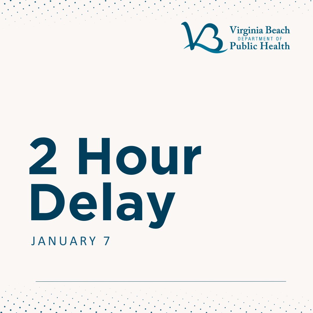 Virginia Beach Department of Public Health tweet media