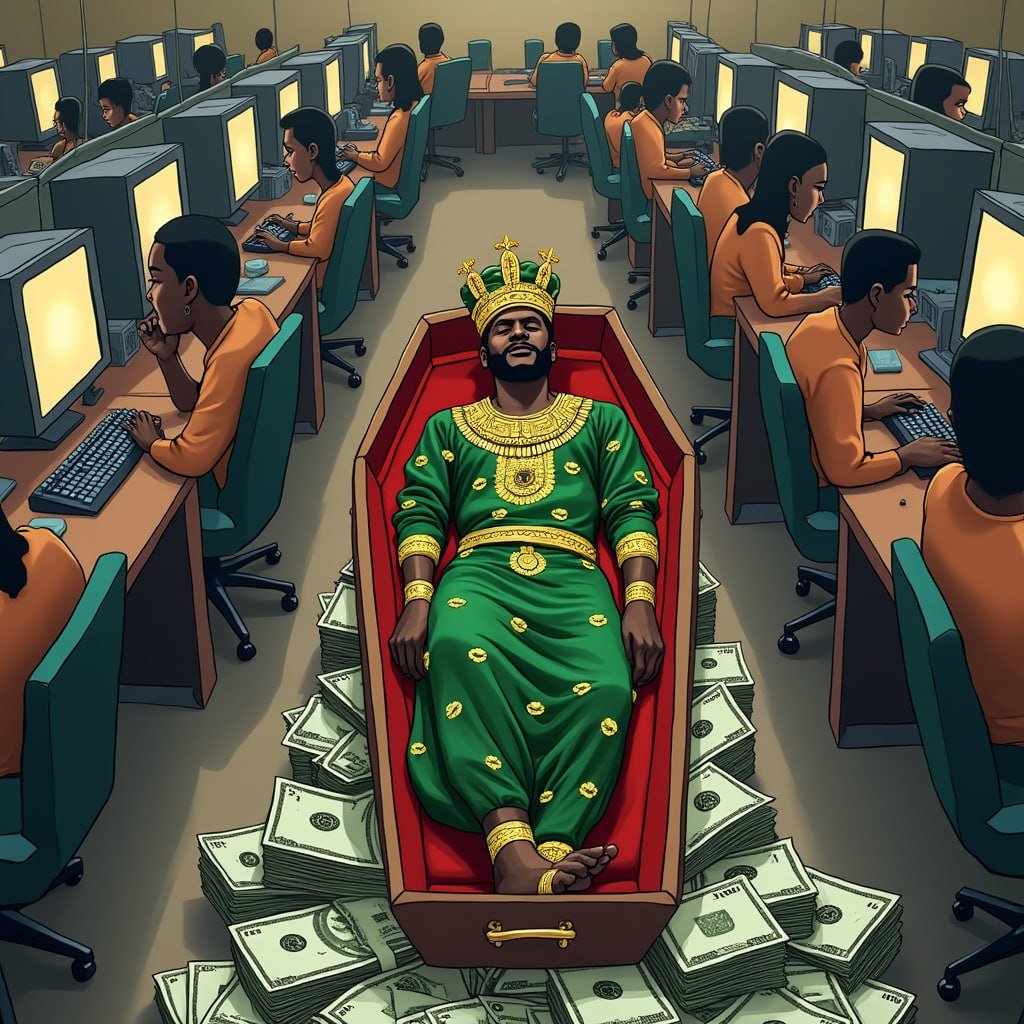 Nigerian AI HustleCoin tweet media