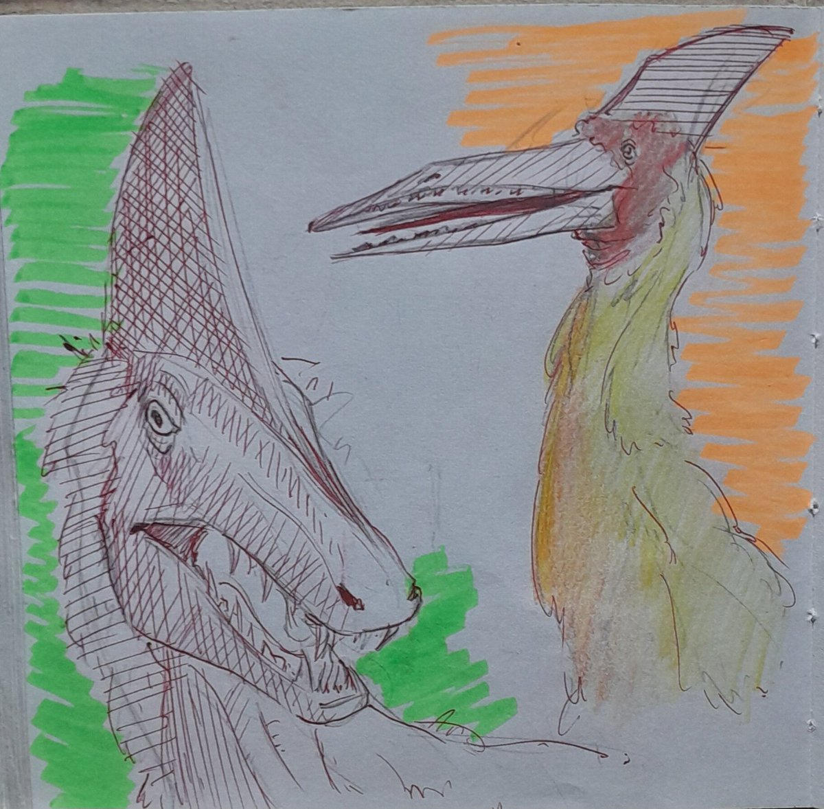 SartyEd's tweet photo. Alguns rabiscos de estudos. Pensando em temas diferentes...
#drawing #sketch https://t.co/lBEGWdmIBV