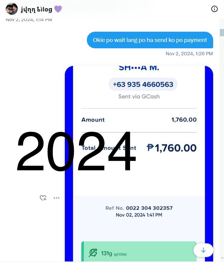 Shella Arellano Malazzab aka <a href="/YhanaNattharin/">мєωgυℓƒ- ต๋องเฉยๆ-🐯🐰</a> @Jynnnnelllaaa  scammed 300K-1M worth of BL merch way back 2021 same number parin gamit nya :((