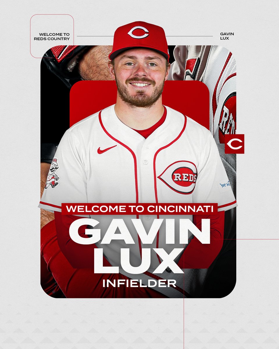 Welcome to Reds Country, Gavin‼️