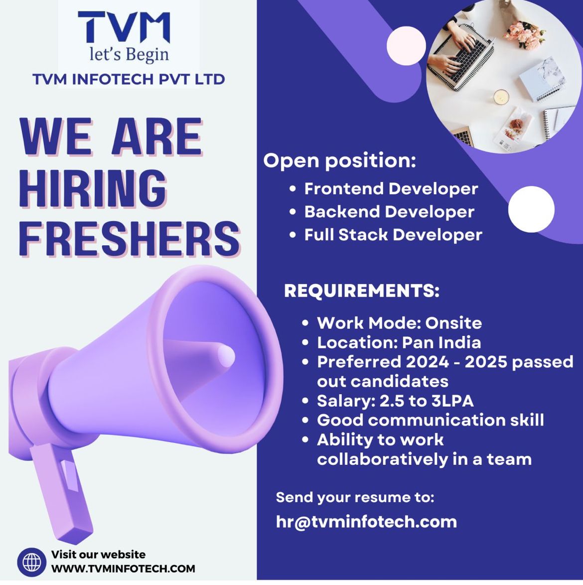 Scarletpimper20's tweet image. #jobalert #frontenddeveloper #backenddeveloper #fullstackdeveloper