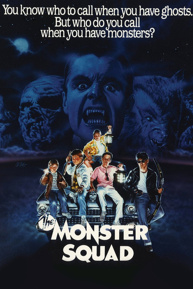 Tonight, my 3-year-old daughter simply could not fall asleep. So, at almost midnight, I did what any responsible parent would do: I brought her downstairs, snuggled with her on the couch under a warm blanket, and we watched Monster Squad. #monstermovies #monsters #monstersquad