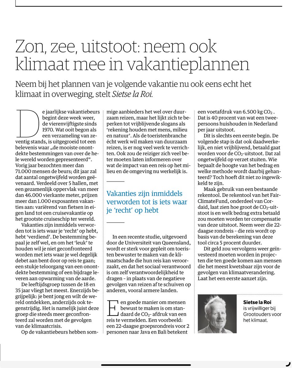 NagelWilfred's tweet image. Dit soort schijnheiligen duikt op als je CO2 uitstoot niet gewoon bij elke eindverbruiker belast. Deze klimaatopa maakt eerst 2 generaties nageslacht die vele malen meer uitstoten dan ik ooit zou kunnen en vertelt me dan dat ik niet mag vliegen. Waar blijft de BTCO2?