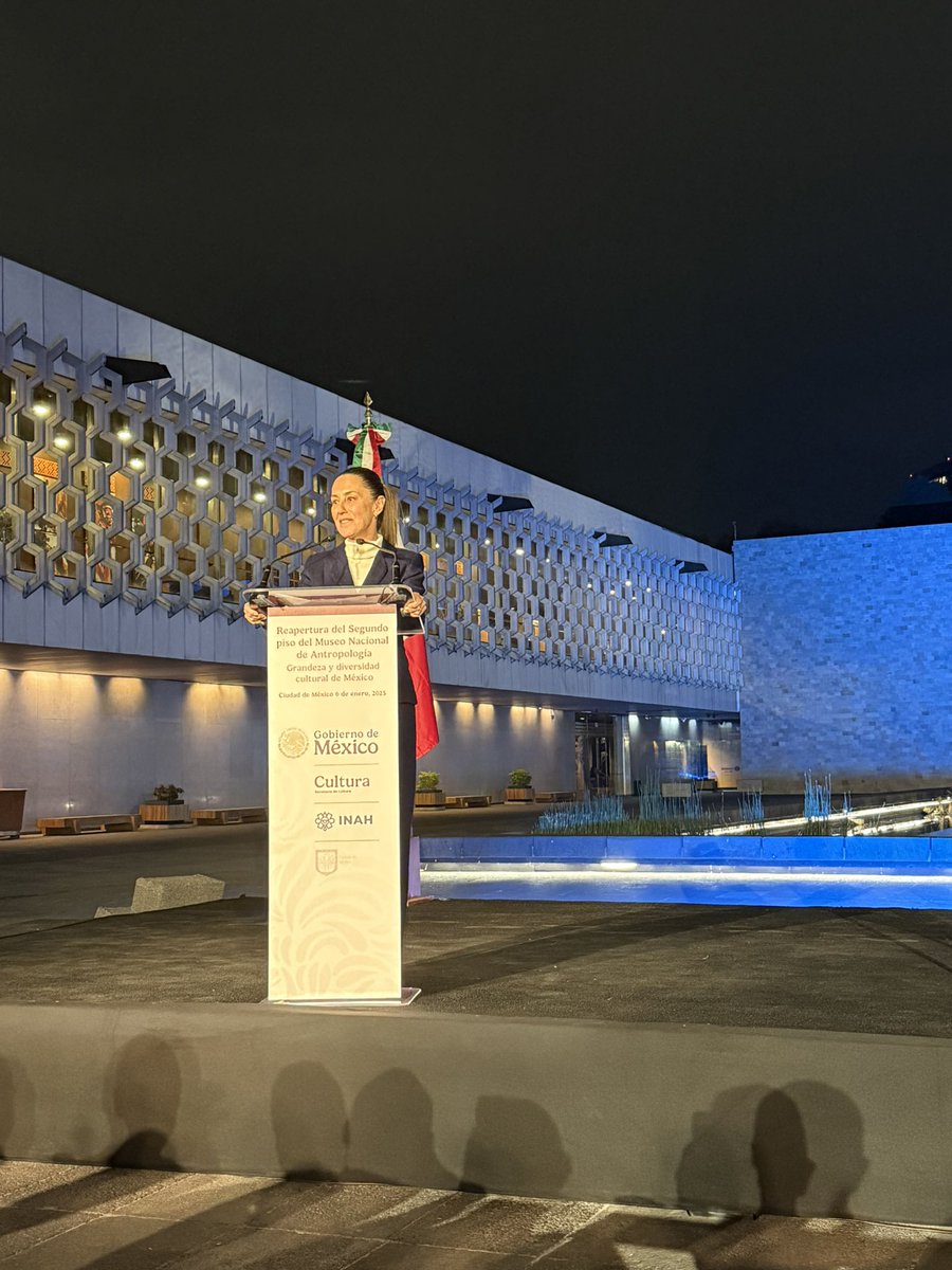 Pablo Heriberto A (@phabarca) on Twitter photo Asistimos a la reapertura del segundo piso del Museo Nacional de Antropología. Preside el evento, la Dra <a href="/Claudiashein/">Claudia Sheinbaum Pardo</a> Asistimos a la reapertura del segundo piso del Museo Nacional de Antropología. Preside el evento, la Dra <a href="/Claudiashein/">Claudia Sheinbaum Pardo</a>