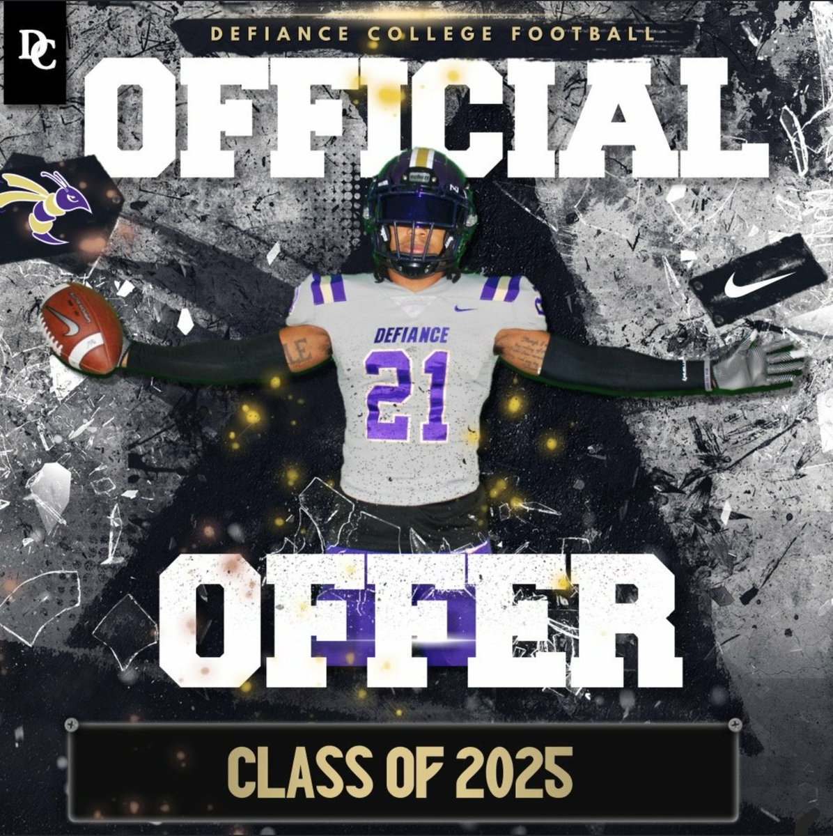 After a great conversation with <a href="/CoachShort4/">Bryce Short</a> I am blessed to recieve an offer to continue my dream of playing football. 
<a href="/stevejhardy/">Steve Hardy</a> 
<a href="/svcougarclub/">Southview Cougar Club</a> 
<a href="/SV_Football_/">Sylvania Southview Football</a> 
<a href="/DefiCollegeFB/">Defiance College Football</a> 
<a href="/beecee419/">Coach Brandon Carter</a>