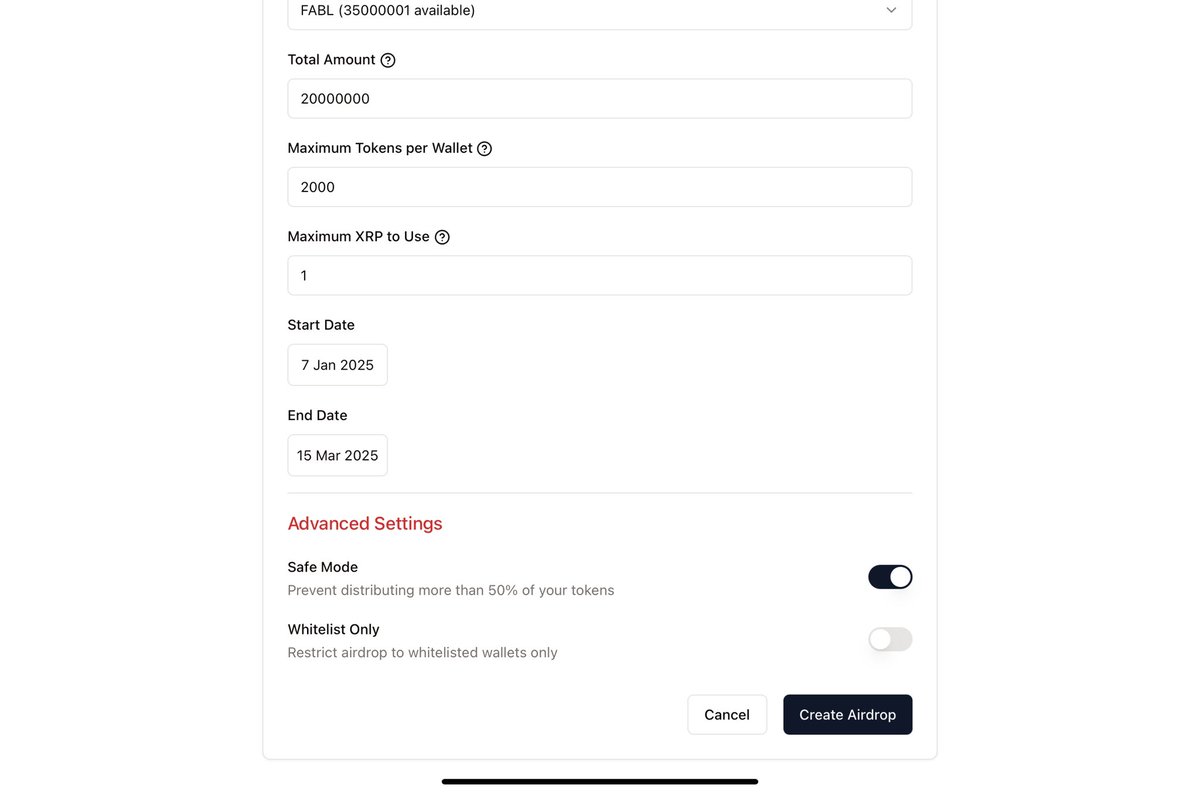 TheCryptoFables's tweet photo. Exciting progress on the XRP Fable Haven Airdrop Management System! 🚀 Designed to streamline airdrops for $FABL & all XRPL tokens. Final testing & bug fixes are underway. What features should we add before launching? 🌟 Share your thoughts! #XRP #Crypto #Airdrop #firstledger #Altcoins