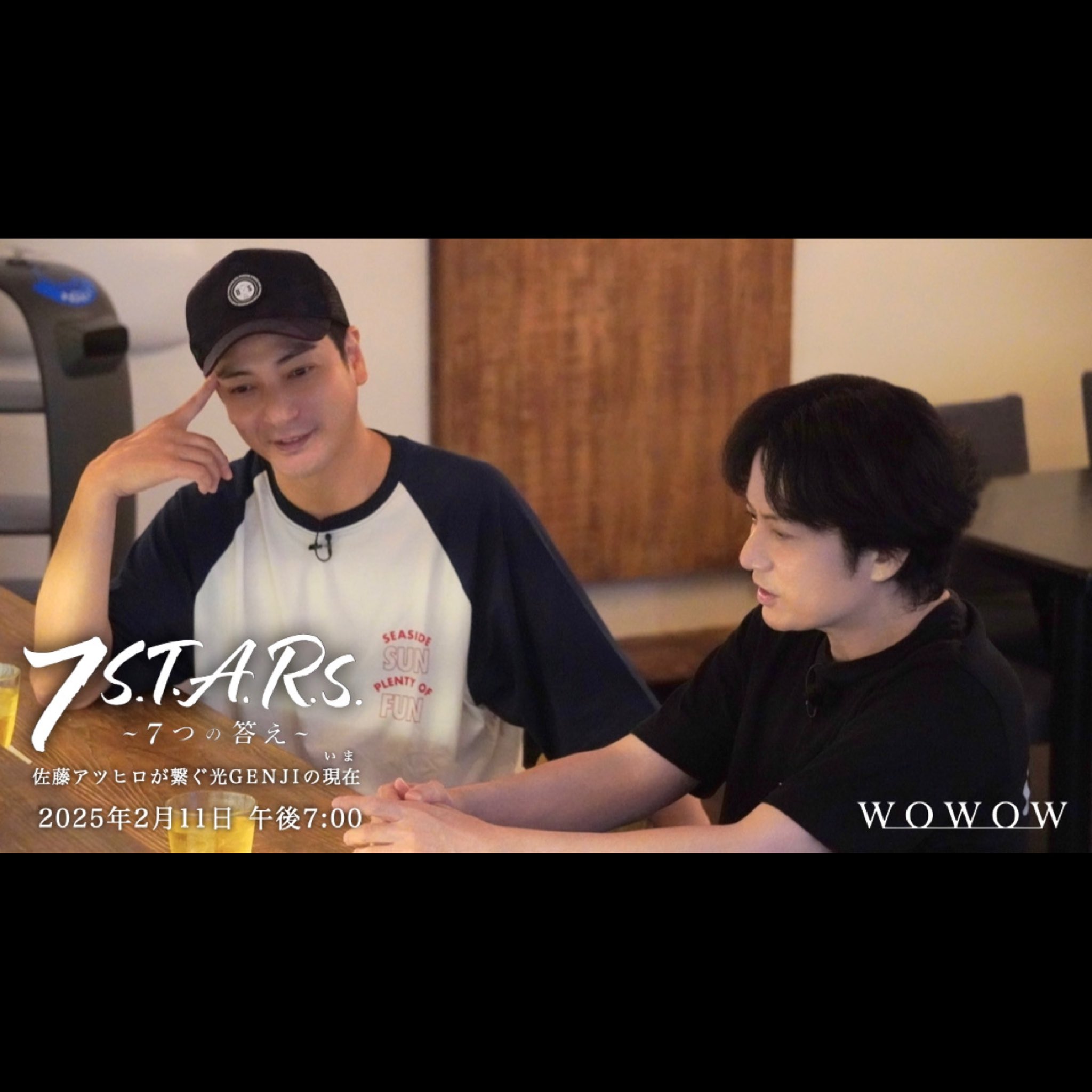 光GENJI 佐藤アツヒロさん　A. Sato Tシャツ 光GENJI 佐藤アツヒロさんA. Sato Tシャツ