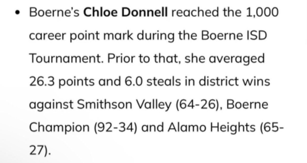 Chloe Donnell continues to show she’s one of the best unsigned combo guards in the great state of Texas.