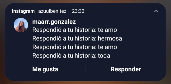 que te respondan así las historias o NADA