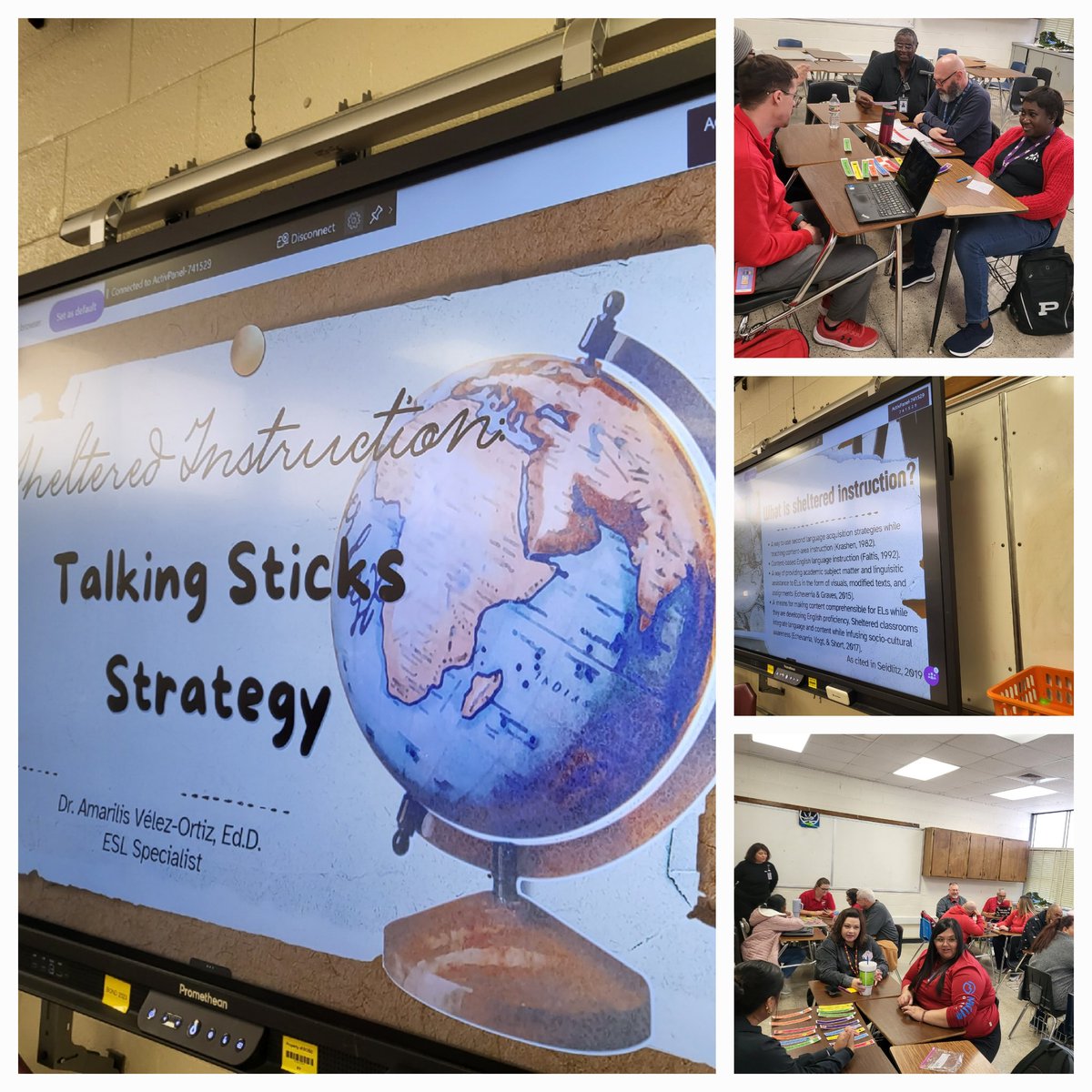 Dr. Amarilis Vélez-Ortiz (@s_amaril) on Twitter photo Just me doing what I love ❤️. A huge thank you to <a href="/EcisdSocial/">ECISD Social Studies</a> for the opportunity to deliver Sheltered Instruction PD. It was a privilege to present to such a great team! #ESL #ESLSpecialist Just me doing what I love ❤️. A huge thank you to <a href="/EcisdSocial/">ECISD Social Studies</a> for the opportunity to deliver Sheltered Instruction PD. It was a privilege to present to such a great team! #ESL #ESLSpecialist