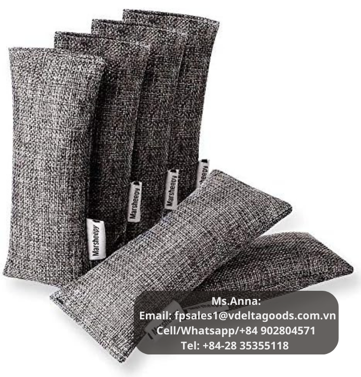 1Export1's tweet photo. Eco-Friendly Bamboo Charcoal Deodorizing Bags

Ms. Anna
Email: fpsales1@vdeltagoods.com.vn
Cell/Whatsapp/+84 902804571
Tel: +84-28 35355118

#EcoFriendly #ActivatedCharcoal #BambooCharcoal #Deodorizer #CleanAir #OdorElimination #MoldPrevention #ElectromagneticReduction #FreshHome https://t.co/7WdIW1G2XX