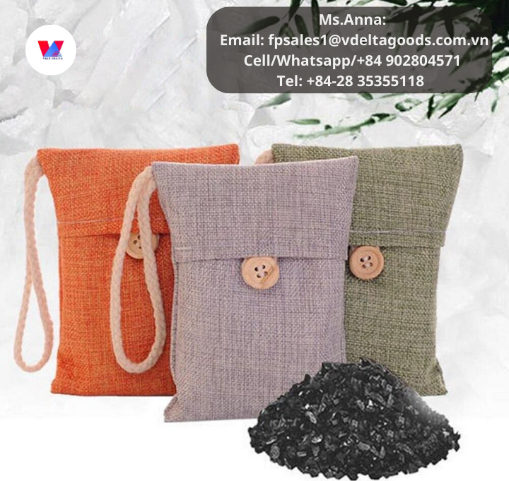 1Export1's tweet photo. Eco-Friendly Bamboo Charcoal Deodorizing Bags

Ms. Anna
Email: fpsales1@vdeltagoods.com.vn
Cell/Whatsapp/+84 902804571
Tel: +84-28 35355118

#EcoFriendly #ActivatedCharcoal #BambooCharcoal #Deodorizer #CleanAir #OdorElimination #MoldPrevention #ElectromagneticReduction #FreshHome https://t.co/7WdIW1G2XX
